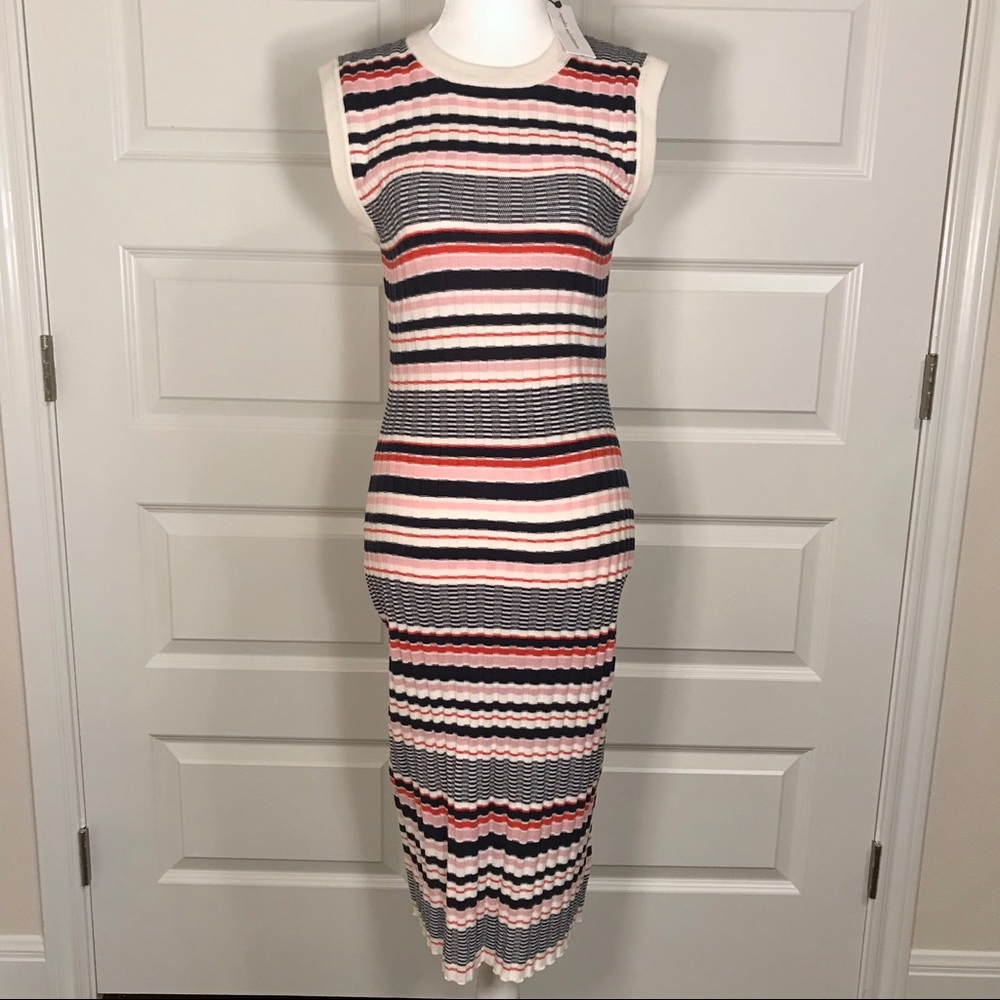 Cupcakes & Cashmere Striped Knit Tube Dress